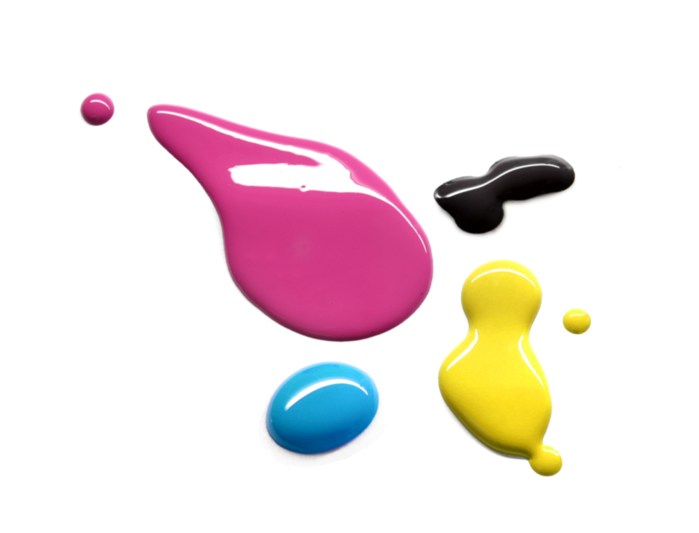 CMYK inks